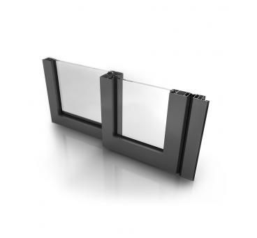 Puerta PVC corredera automática